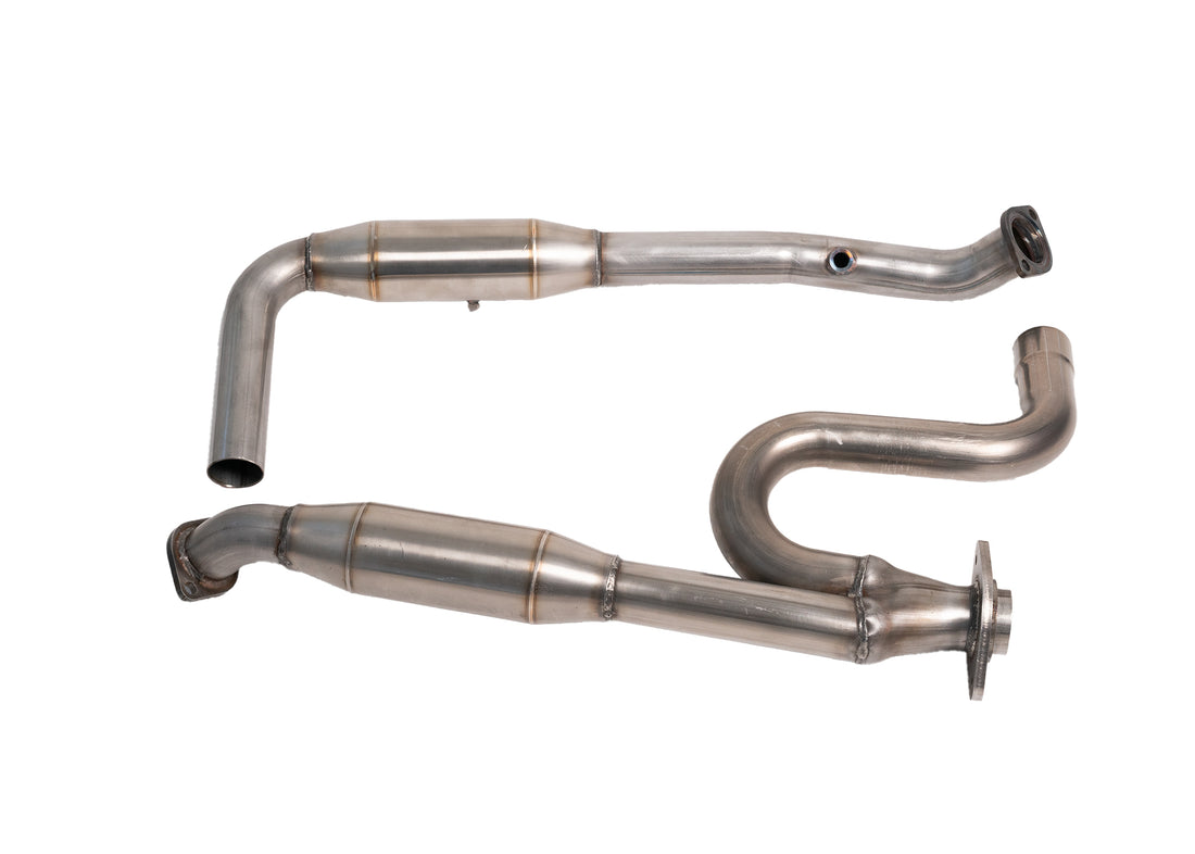 89228 / Performance Mid-pipes with Resonators 2007-2016 Toyota FJ Cruiser / 4Runner 4.0L V6(Off Road/Race Use Only)